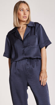 Lana Shirt - Navy