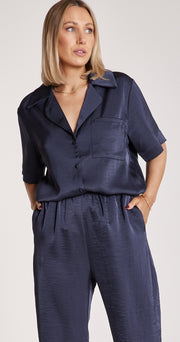 Lana Shirt - Navy