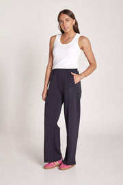 Noah Wide Pant - Navy