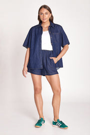 Arlo Denim Shirt - Dark Blue