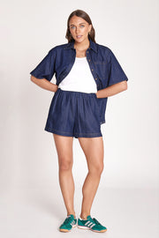 Arlo Denim Shirt - Dark Blue
