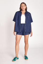 Arlo Denim Shirt - Dark Blue