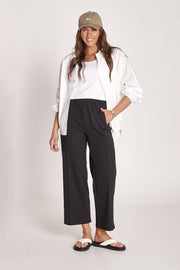 Noah Cropped Pant - Black