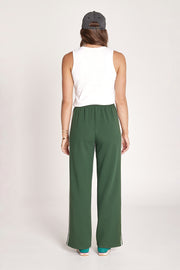 Noah Wide Pant - Green Stripe