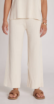 Eden Knitted Pant - Cream