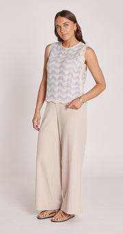 Skye Tank- Blue Wave