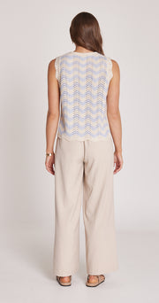 Skye Tank- Blue Wave