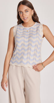 Skye Tank- Blue Wave