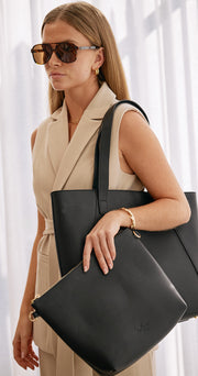 Lenny Everyday Tote Bag - Black