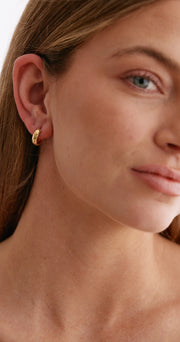 Sienna Small Hoop Earrings - Gold