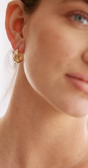 Gia Celestial Earrings - Gold
