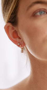 Sophie Earrings 2 Pack - Gold & Crystal