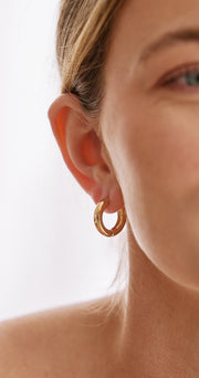 Louise Hoop Earrings - Gold