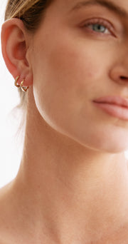 Liv Hoop Earrings 3 Pack - Gold