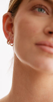 Liv Hoop Earrings 3 Pack - Gold