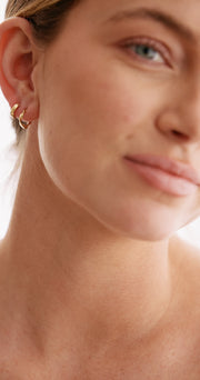 Liv Hoop Earrings 3 Pack - Gold