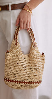 Jenny Straw Bag - Natural