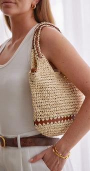 Jenny Straw Bag - Natural