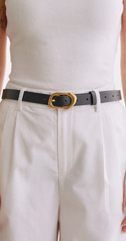 Cianna Belt - Black & Gold