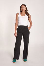 Noah Wide Pant - Black