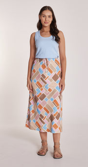 Amy Skirt - Mosaic Print