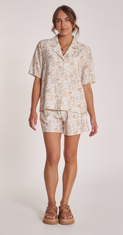 Kallie Shirt - Cove Print