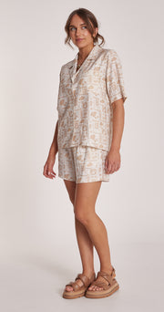 Kallie Shirt - Cove Print