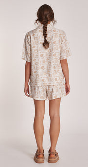 Kallie Shirt - Cove Print