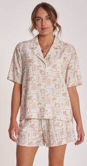 Kallie Shirt - Cove Print