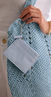 Mira Keychain Card Wallet - Baby Blue