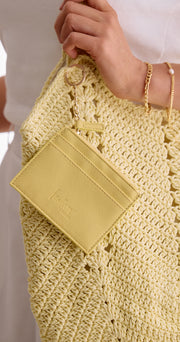 Mira Keychain Card Wallet - Butter