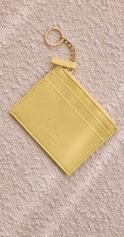 Mira Keychain Card Wallet - Butter