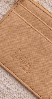 Mira Keychain Card Wallet - Tan