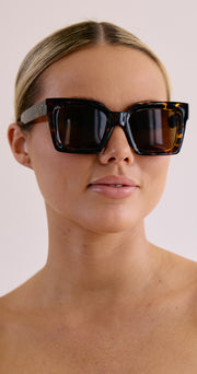 Sorrento Sunglasses - Dark Tort