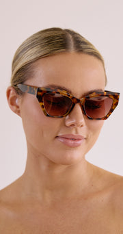 Bondi Sunglasses - Dark Tort