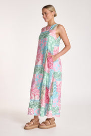 Daydream Shift Dress  - Patchwork