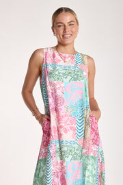 Daydream Shift Dress  - Patchwork