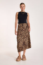 Riley Skirt - Leopard