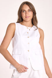 Cameron Top - White