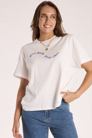 Altru Charity Graphic Tee - White