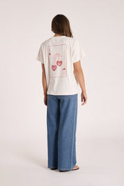 Lucky You Graphic Tee - Stone