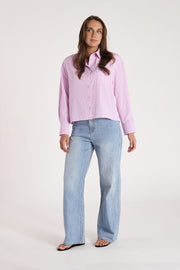 Kendall Shirt - Pink Stripe