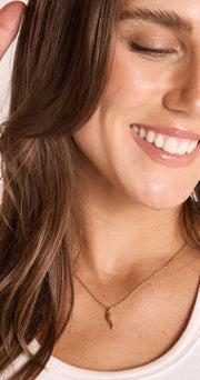 Chilli Necklace - Gold