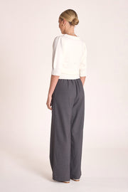 Estelle Knitted Top - White