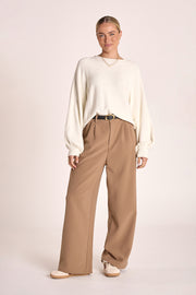 Victoria Knit - White