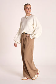 Victoria Knit - White