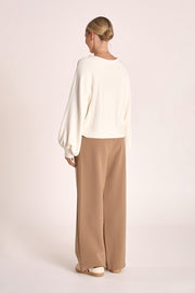 Victoria Knit - White