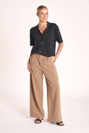 Goldie Knitted Shirt - Black