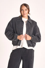 Jordan Denim Bomber - Black
