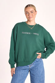 Essential Logo Crew - Green